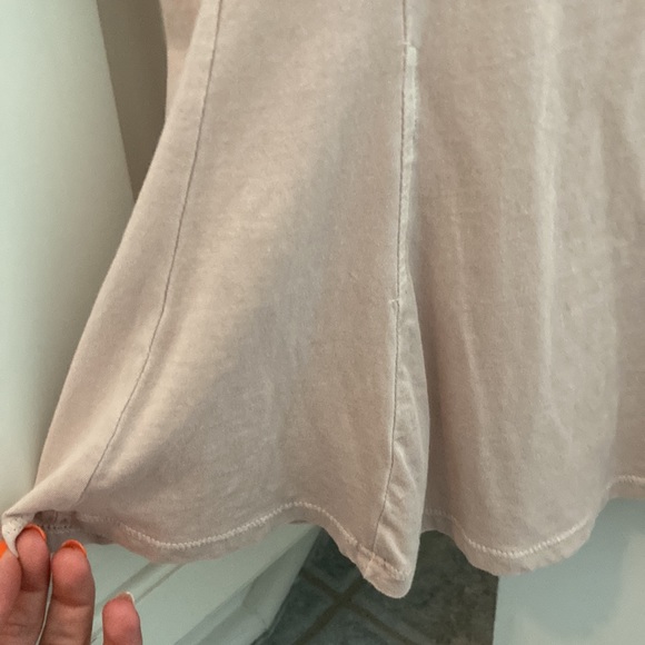 Light Pink Gap Vintage Wash Tee Shirt Top - Picture 5 of 14